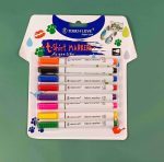8 Pcs Fabric Paint Markers for Clothes Mix Colors Textile Permanent Marker Pen Set for DIY Crafts & T Shirt Painting - Image 5