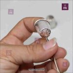 4 Pcs Stainless Steel Sewing Thimble | Finger Sewing Tool Finger Protector with Anti Slip Pattern for Sewing, Quilting & Gardening - Image 4