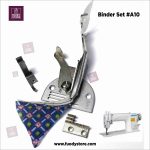A10 Right Angle Bias Binder for Lockstitch Machine | Hemmer Set for Overlock Binding of Curve Edges (Tape Size 26mm, 28mm, 30mm) - Image 5
