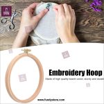 High Quality Wooden Embroidery Frame Smooth Finish Hoop with Upgraded Screws for Easy - Image 3