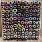 100 Mix Color Sewing Thread Nalki Box 50/3 Cotton Dhaga Reels (175 Yards Each) for Juki Machines - Image 3