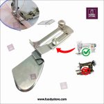 A11 Fabric Rolled Hemming Foot for Industrial Sewing Machine Adjustable Flat Seamer Binder for Juki, Brother High Shank