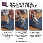 Snap Ring Button Plier for Clothing Sewing & Crafting Rivet Machine Kit with 25 Free Snap Buttons - Image 3